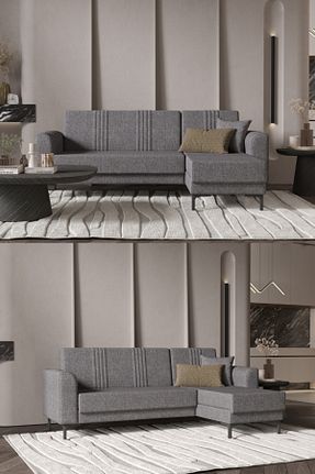 ست گوشه ای طوسی 270 x 80 Modalife - کد 899103462