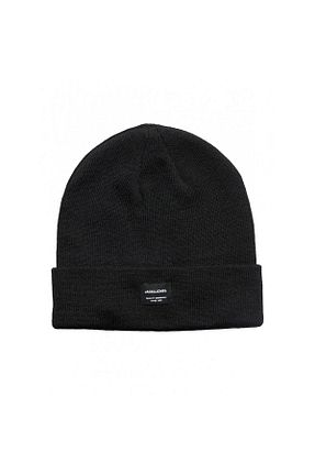 کلاه پشمی مشکی مردانه پنبه ای Jack & Jones - کد 154821951