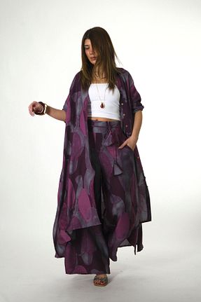 ست بالاتنه و پائین تنه سفید زنانه بافتنی ABBRA - کد 899142779
