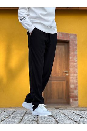 شلوار مشکی زنانه پنبه پلی استر ElitWear - کد 896919630