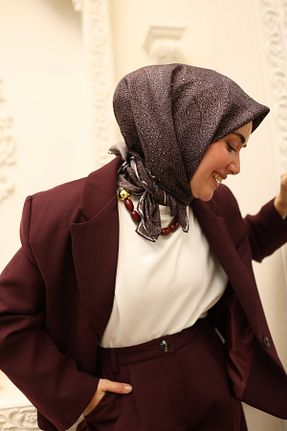 روسری نباتی İpek Tivil Silk Home - کد 899144776