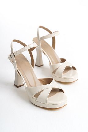 کفش مجلسی بژ زنانه چرم مصنوعی Dora shoes - کد 899140048