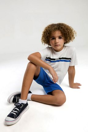 ست بالاتنه و پائین تنه سفید بچه گانه بافت U.S. Polo Assn. - کد 899931760