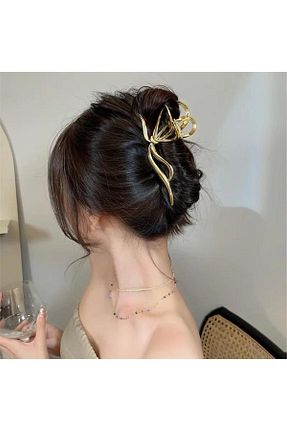 گیره سر طلائی زنانه Pelin Aksesuar - کد 834007709