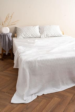 پیکه و ست پیکه دونفره سفید پنبه ای Soley - کد 899178266