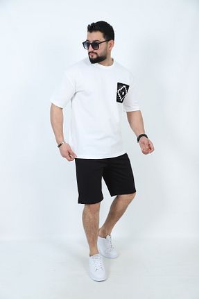 ست کرمکن اسپرت سفید مردانه پنبه پلی استر Louis Park - کد 899959959