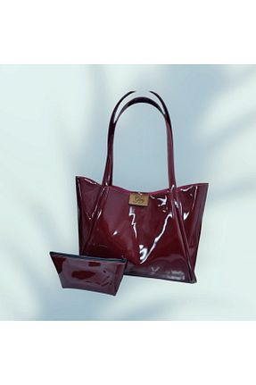 کیف دستی زرشکی زنانه سایز متوسط glorybag - کد 879409913