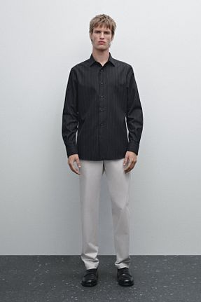 شلوار بژ مردانه پنبه ای Massimo Dutti - کد 136654227