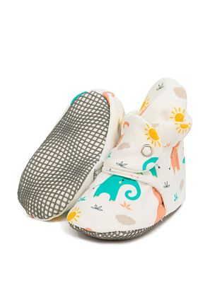 بوت خانگی رنگی بچه گانه پارچه ای Ella Bonna - کد 117452998