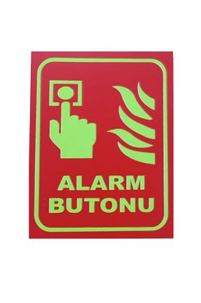 علامت هشدار و جهت Çizgi Yangın Söndürme - کد 899195518