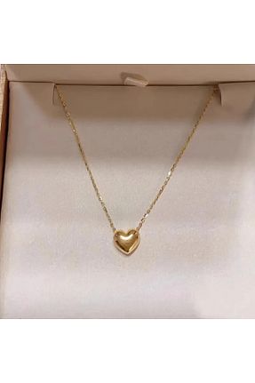 گردنبند استیل ( فولاد ) زرد زنانه استیل (فولاد) Arven - کد 899212168
