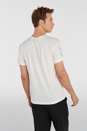 تیشرت سفید مردانه رگولار hummel - کد 856913325