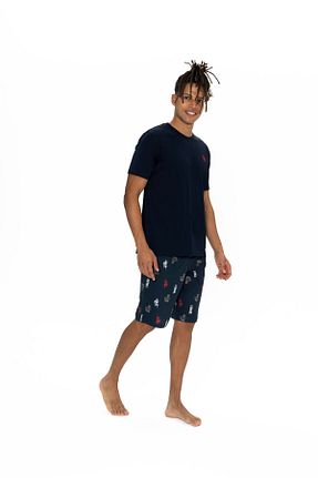 ست لباس راحتی سرمه ای مردانه چاپی U.S. Polo Assn. - کد 899217529