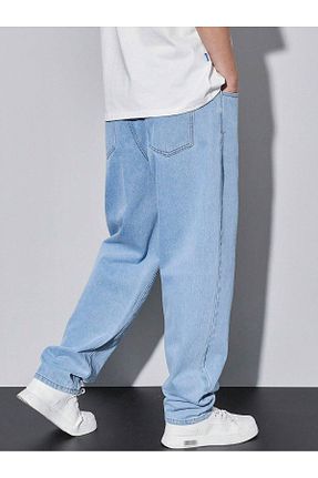 شلوار آبی مردانه بافتنی Cuqq Denim - کد 899221201