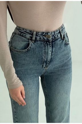 شلوار جین رنگی زنانه پاچه لوله تفنگی Bd - کد 899239913