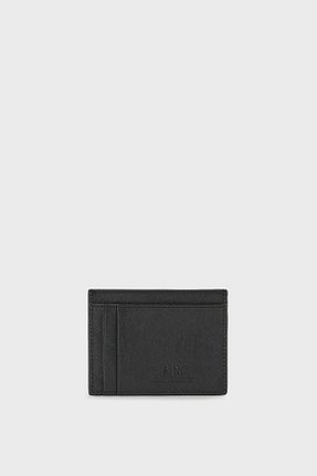 جا کارتی مشکی مردانه ابعاد بزرگ Armani Exchange - کد 900041182
