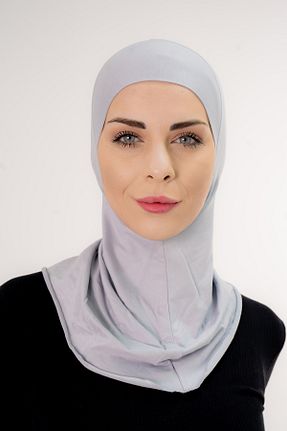 کلاه شنای حجاب طوسی زنانه Şalcenneti.com - کد 899242263