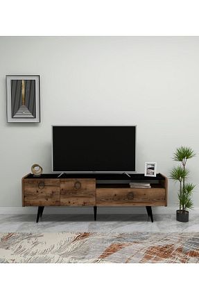 میز و پایه تلویزیون مشکی Suntalam Arnetti - کد 345538220
