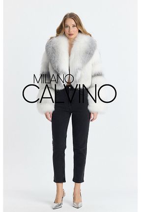 کت سفید زنانه Fitted Milano Calvino - کد 900052449