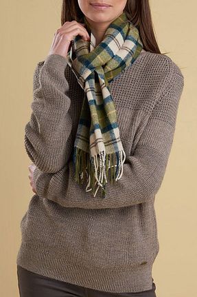 شال گردن قهوه ای زنانه Barbour - کد 135439842