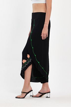 شلوار مشکی زنانه بافتنی bacc - کد 899253326