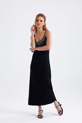لباس مشکی زنانه بافتنی Sense - کد 899255637