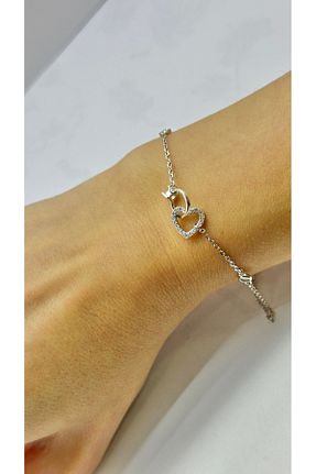 دستبند نقره رنگی زنانه 925 عیار Selen’S Gümüş - کد 900075664