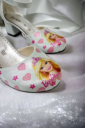 کفش پاشنه بلند کلاسیک رنگی بچه گانه پارچه pediashoes - کد 899243315