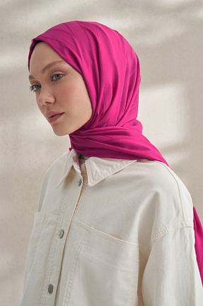 شال قرمز زنانه پنبه پلی استر ARMANDA - کد 899268243