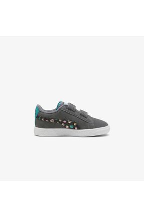 کفش اسنیکر طوسی بچه گانه بند دار Puma - کد 829647287
