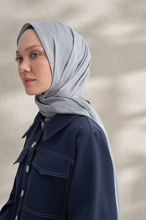 شال طوسی زنانه پنبه پلی استر ARMANDA - کد 899268284