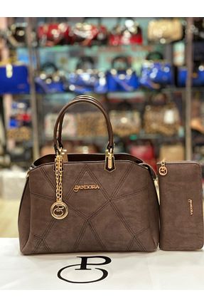 کیف دوشی قهوه ای زنانه چرم مصنوعی Pandora Bags - کد 104533038