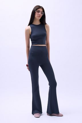 بلوز سرمه ای زنانه ساده Black Fashion - کد 900144239