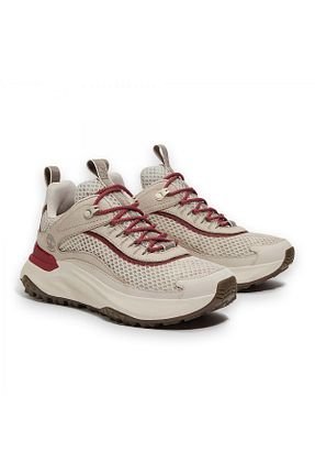 کفش اسنیکر بژ زنانه بند دار Timberland - کد 900123831