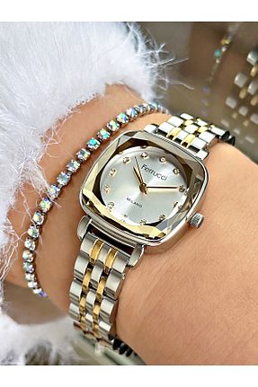 ساعت مچی طوسی زنانه 26-30 میلی متر Ferrucci - کد 899285648