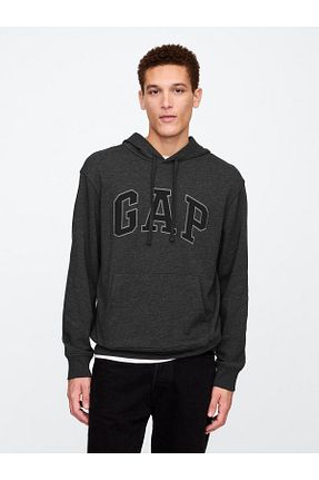 سوئیشرت طوسی مردانه چاپی GAP - کد 900110606