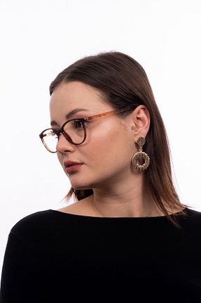 عینک محافظ نور آبی قهوه ای زنانه 46 GlimmerGroove - کد 898844612
