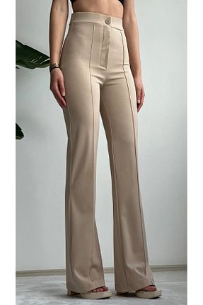 شلوار بژ زنانه پنبه - پلی استر - الاستین THIFF GYMWEAR - کد 871707534