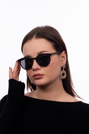 عینک آفتابی مشکی زنانه UV400 GlimmerGroove - کد 782508801