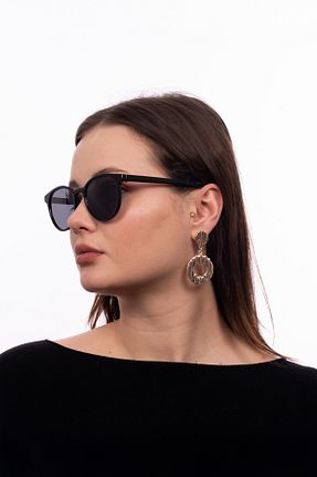 عینک آفتابی مشکی زنانه UV400 GlimmerGroove - کد 782508801