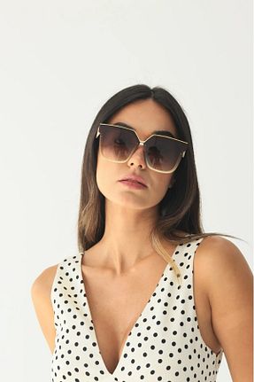عینک آفتابی زنانه 50 Nilu Moda - کد 899302108