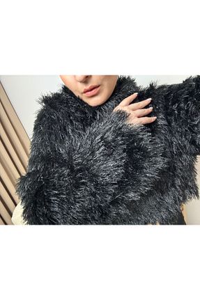 پلیور مشکی زنانه ساده MahraWear - کد 899326923