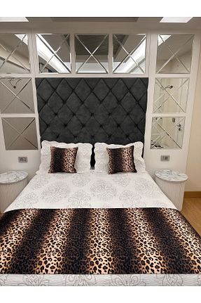 روتختی دونفره رنگی مخمل Becenhouse - کد 899306672