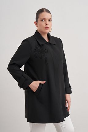 کلاه و ابایا مشکی زنانه بافتنی Aker - کد 899342769