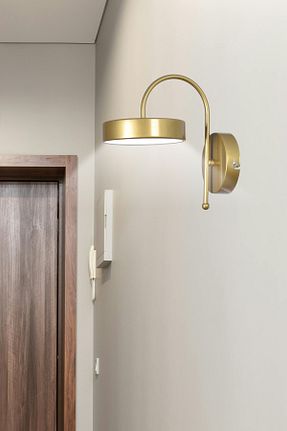 چراغ دیواری زرد فلزی Modavize - کد 885748132