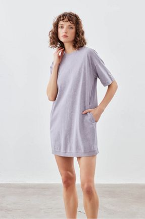 لباس بنفش زنانه بافتنی Hays - کد 899363250