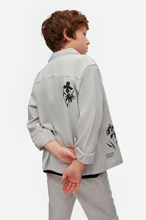 پیراهن طوسی بچه گانه رگولار Nk Kids - کد 900188810