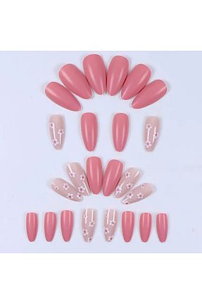 ناخن مصنوعی و اکسسوری صورتی Manicure - کد 899363520
