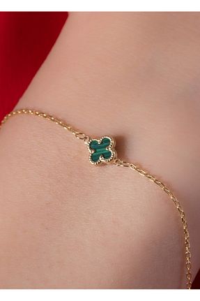 دستبند طلا طلائی زنانه 14 عیار YCL JEWELLERY - کد 900204428