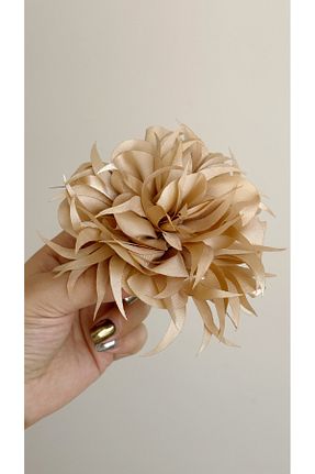 سنجاق سینه بژ زنانه پلی استر Âlâ Atelier - کد 899391129